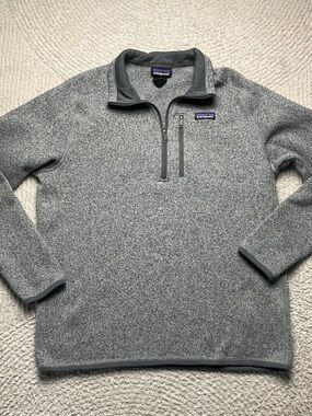 Patagonia M's Better Sweater® 1/4-Zip StoneWash Size Large